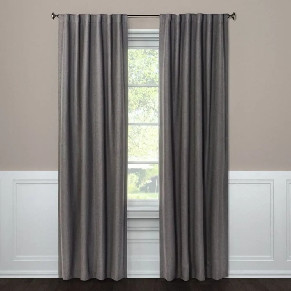 Gray RoomDark Blackout Curtain Panel - Home Accents